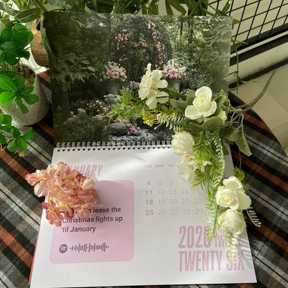 Wall Calendar 2026 – A Year of Music, Memories & Magic for Every Swiftie! 💖🎶