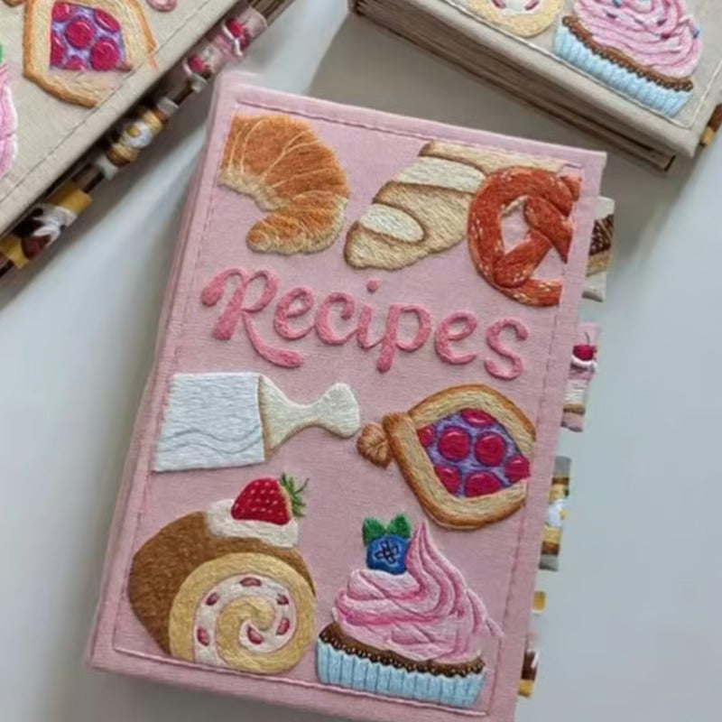 Handmade Beautiful Recipe Notebook