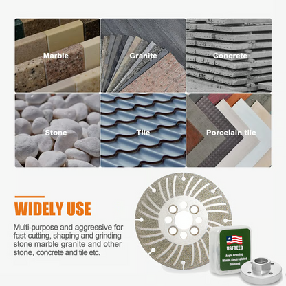 🔥🔥49% OFF-Angle Grinding Wheel - Electroplated Diamond - 4 ½” /5" /6" PLUS+