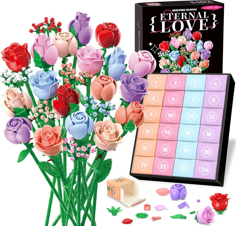 Flower Bouquet Advent Calendar 2025 – 24 Days of Blooming Surprises 🌹✨