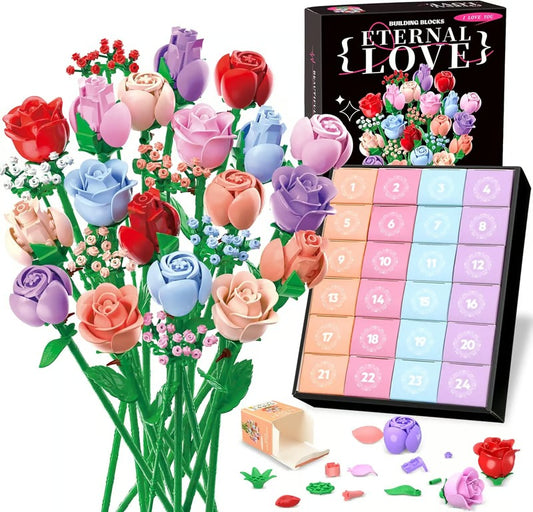 Flower Bouquet Advent Calendar 2025 – 24 Days of Blooming Surprises 🌹✨