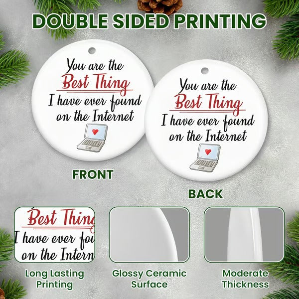 Ceramic Christmas Ornament 2025