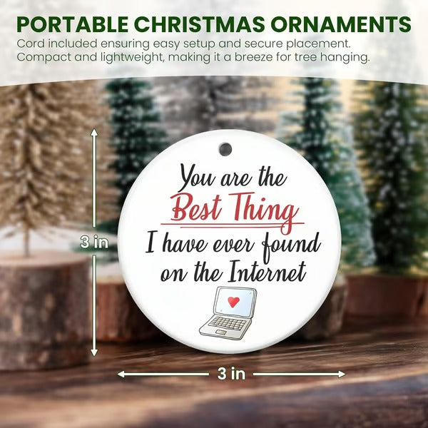 Ceramic Christmas Ornament 2025