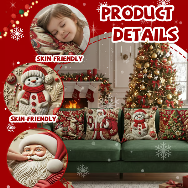 Luxury Christmas Pillow Covers