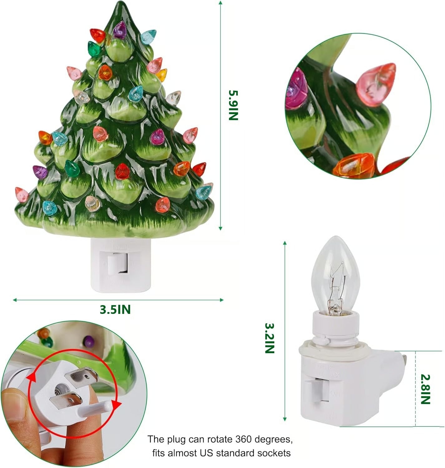 🔥Last Day Discount 49% Off🎄Christmas Tree Night Light