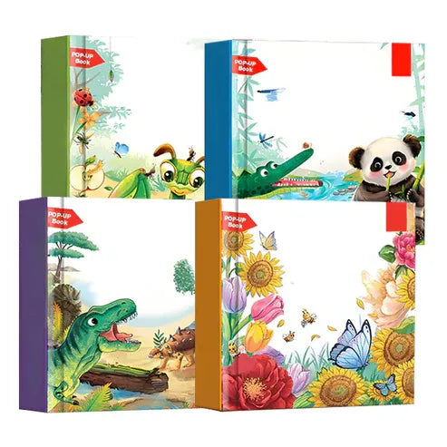 Kids' Animal-Themed Pop-Up Books