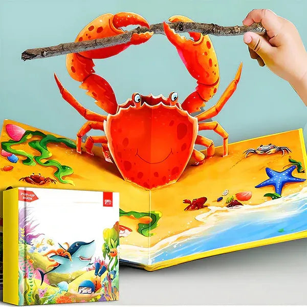 Kids' Animal-Themed Pop-Up Books