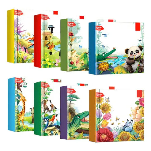 Kids' Animal-Themed Pop-Up Books
