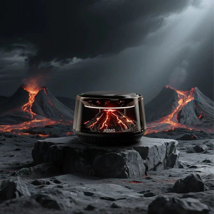 Solar-Powered Volcano & Glacier Car Air Freshener