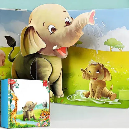Kids' Animal-Themed Pop-Up Books