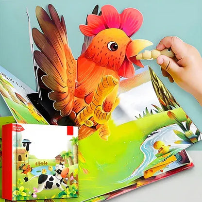 Kids' Animal-Themed Pop-Up Books