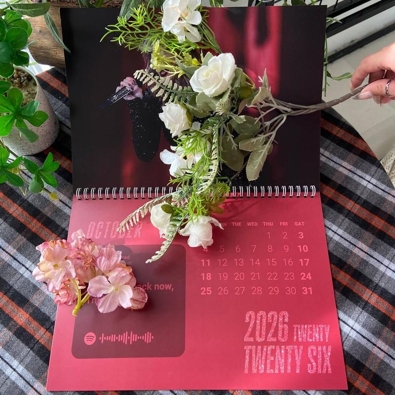 Wall Calendar 2026 – A Year of Music, Memories & Magic for Every Swiftie! 💖🎶