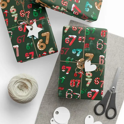 67 Meme Christmas Gift Wrap