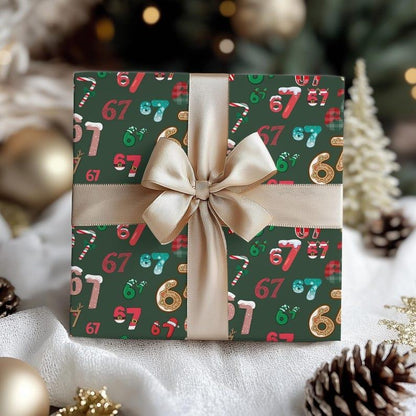 67 Meme Christmas Gift Wrap