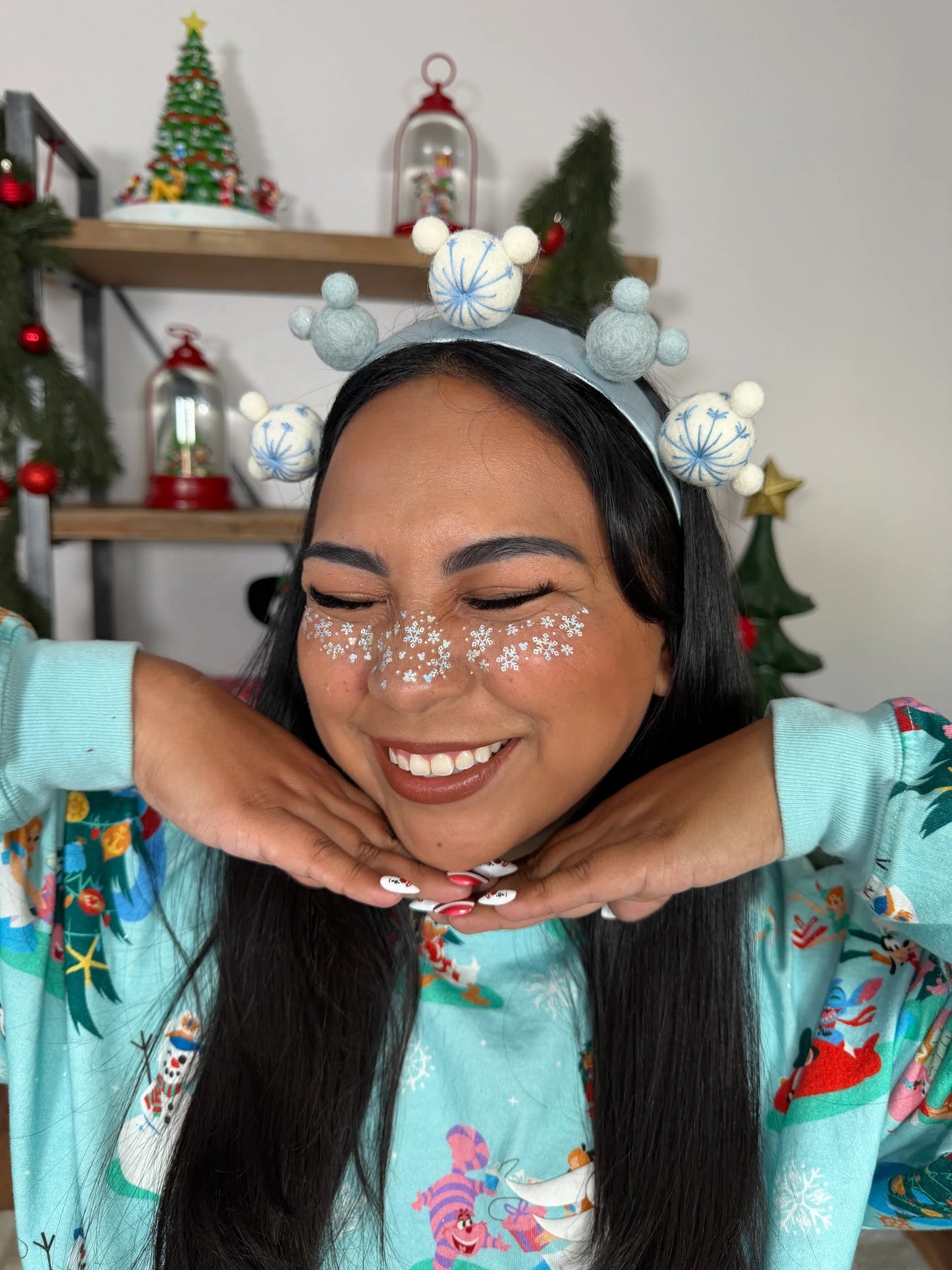 Christmas-Themed Freckle Tattoos