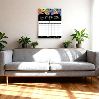 2026 FunnySwear Word Planner Monthly Calendar