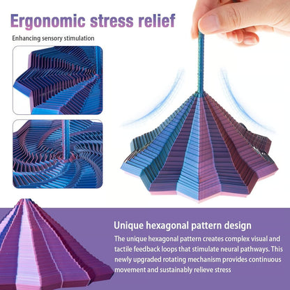 3D Printed Expanded Sensory Fidget Star